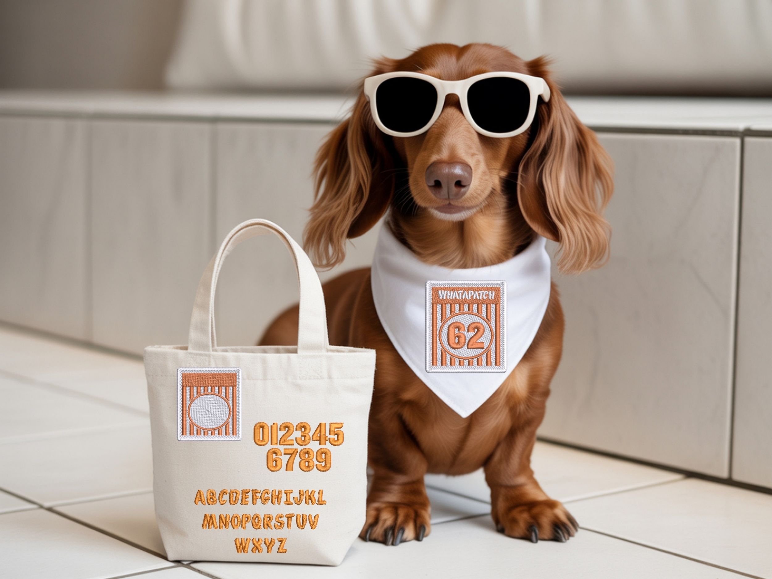 WhataPatch Design - Including Letters and Numbers